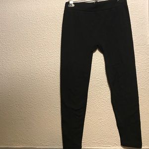 Soft stretchy black leggings